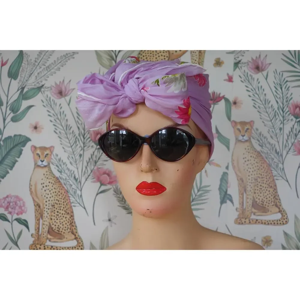 Vintage 1960s Mod Sunglasses Made in USA Multicolor Retro Midcentury NOS